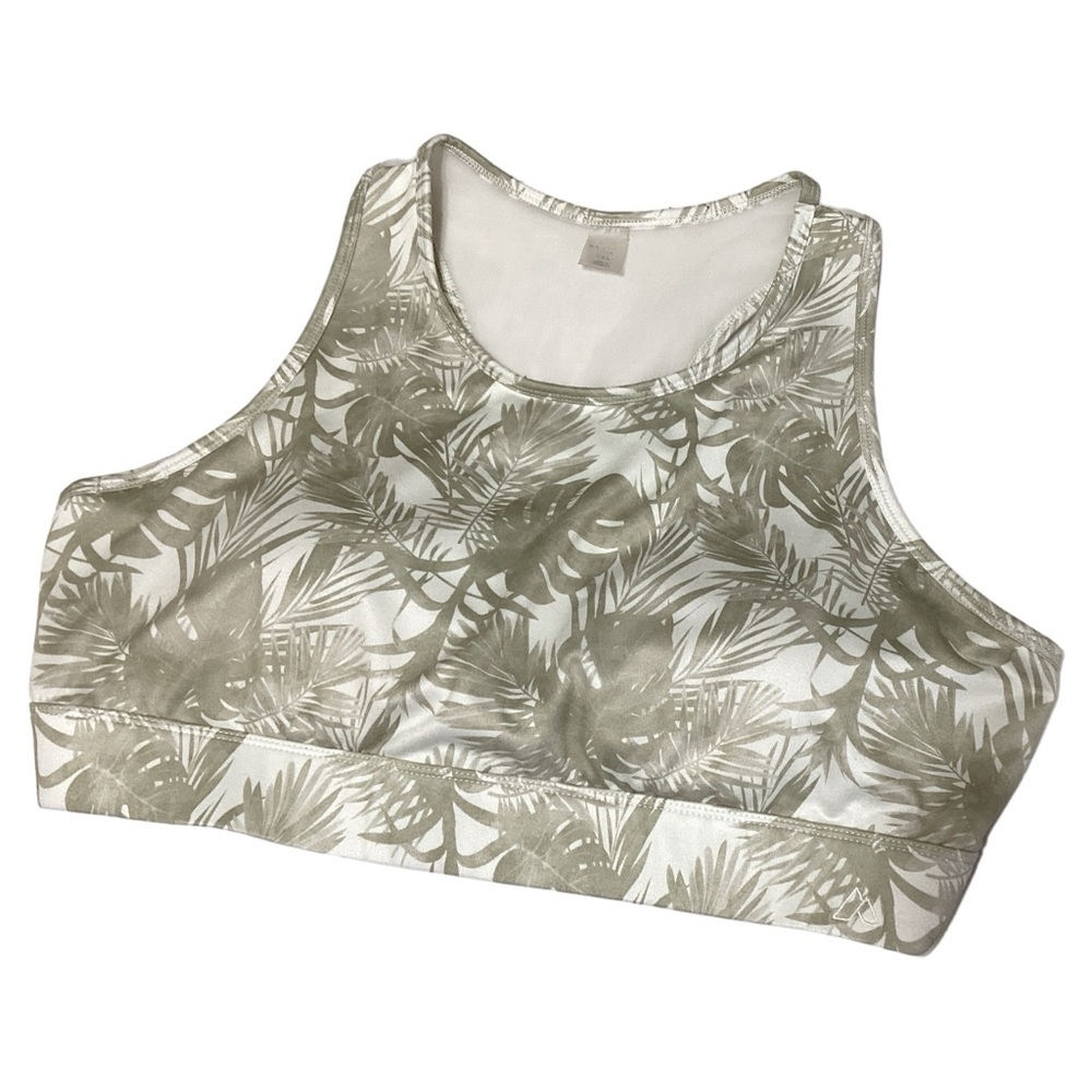 Alpine Design Medium Support Racerback Activewear Wireless Sports Bra Sz XXLarge